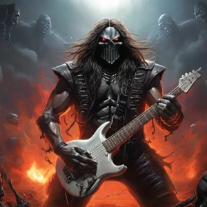 постер метал музыки 2024